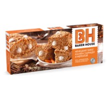 Пирог Baker House Немецкий KUCHEN  350г*8 Морковь