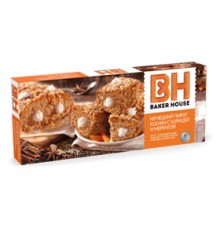 Пирог Baker House Немецкий KUCHEN  350г*8 Морковь