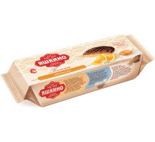 Печенье сдобное Яшкино 137г*24 Апельсин