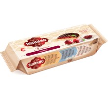 Печенье сдобное Яшкино 137г*24 Вишня