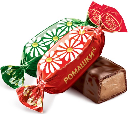 Ромашки КО шок.конфеты 250г*12