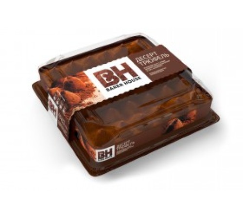 Торт бисквитный Baker House 500г*6 Трюфель