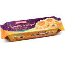 Печенье Кухмастер Тарталетки 240г*12 Абрикосовые