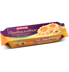 Печенье Кухмастер Тарталетки 240г*12 Абрикосовые
