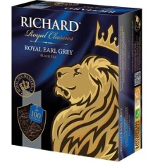 Ричард чай 100пак.*6 Royal Earl Grey