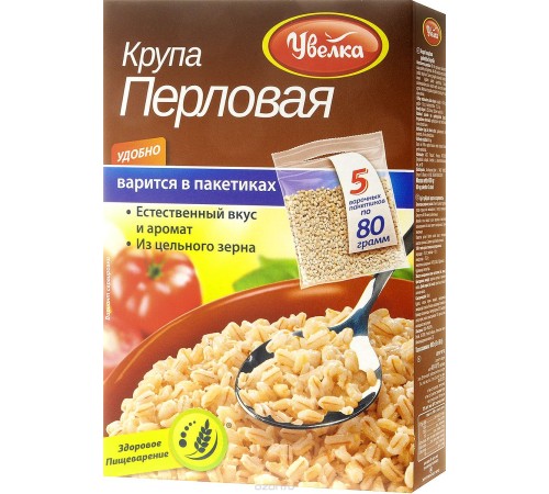 Увелка Перловая крупа 80 г*5*(6)