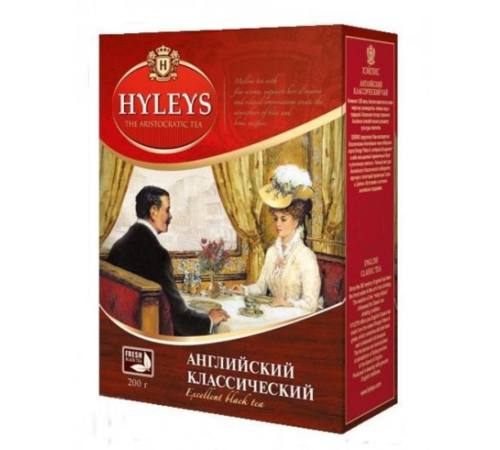 Хэйлис  чай черный особокрупный 200г*18 Английский Классический
