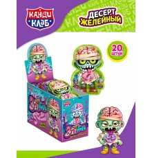 Желейный десерт  Канди Клаб 65мл*20шт*(12бл) Зомби