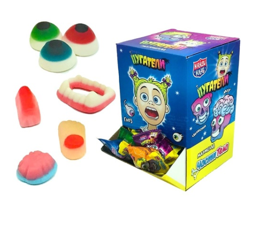 Мармелад Канди Клаб Crazy Gummy 10гр*75*(8бл) Части Тела