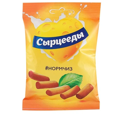 Сырцееды копчёный сыр 23г*40