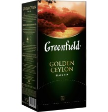Гринфилд чай 25пак*2г*(10) Голден Цейлон черный/цейлонский