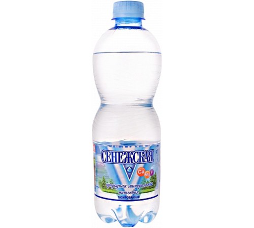 Сенежская вода 0,5л*12 Газ