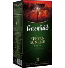 Гринфилд чай 25пак*2г*(10) Кения Санрайз черный/кенийский