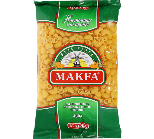 Макаронные изд."Макфа"группы А 400г*20 Улитки