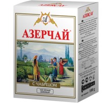 Азерчай 100г*12 Чабрецом черный байховый