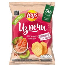 Лейс из Печи  81 г*14 чипсы Мусс из Лосося с авокадо