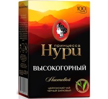 Принцесса чай Нури Высокогорный 100 г*16 черный листовой
