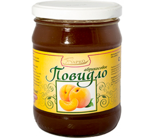 Повидло Абрикосовое "Барко" 600г*8 ГОСТ