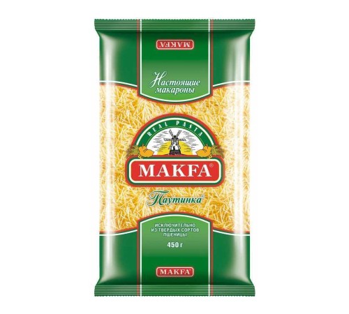 Макаронные изд."Макфа"группы А 400г*20 Паутинка