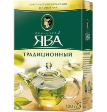 Принцесса чай Ява 100 г*15 Зеленый чай крупнолистовой