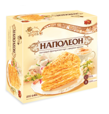 Торт"Черемушки"Наполеон  640г*6