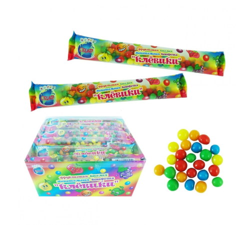 Сахарное драже Канди Клаб 20гр*24*(12бл) Бомбические кислики