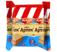 Вафли"РотФронт"Артек  75г*52