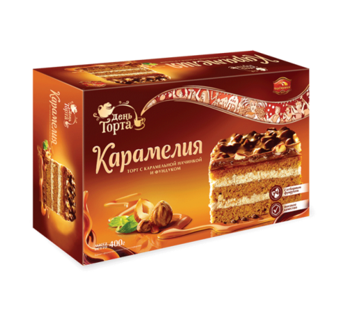 Торт"Черемушки"Карамелия 400г*6