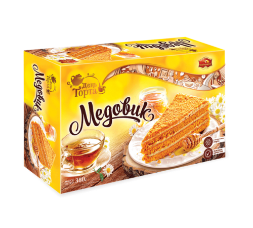 Торт"Черемушки"Медовик 380г*6