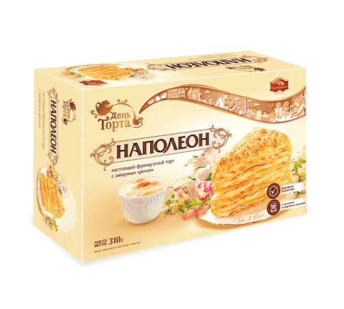 Торт"Черемушки"Наполеон  310г*6