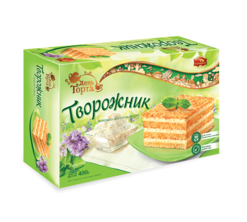 Торт"Черемушки"Творожник  400г*6