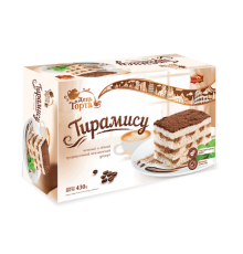 Торт"Черемушки"Тирамису 430г*6