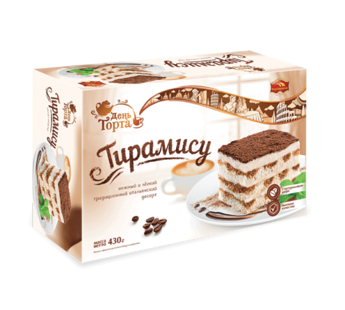 Торт"Черемушки"Тирамису 430г*6