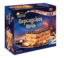 Торт"Черемушки"Персидская ночь 660г*6