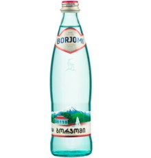Боржоми мин.вода 0,5л*12 стекло