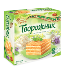 Торт"Черемушки"Творожник  630г*6