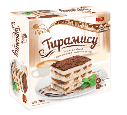Торт"Черемушки"Тирамису 700г*6