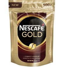 Нескафе Голд  ПАКЕТ 500 г*12