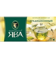 Принцесса  Ява Зеленый чай 25 пак*2 г*(18) Традиционный
