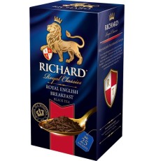 Ричард чай 25пак.*12 Royal English Breakfast Английский Завтрак