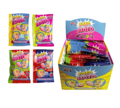 Сладкая вата Канди Клаб  5гр*24*(12бл) Бабл Вата