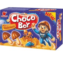 Чоко Бой печенье грибочки 45 г*30 Карамель