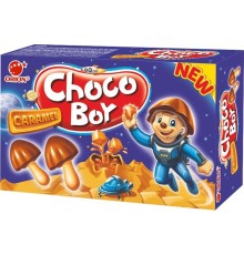 Чоко Бой печенье грибочки 45 г*30 Карамель