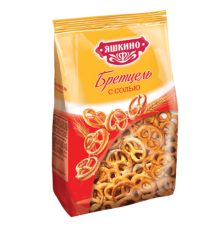 Крендельки Krutzel Бретцель Яшкино 250г*12 с солью
