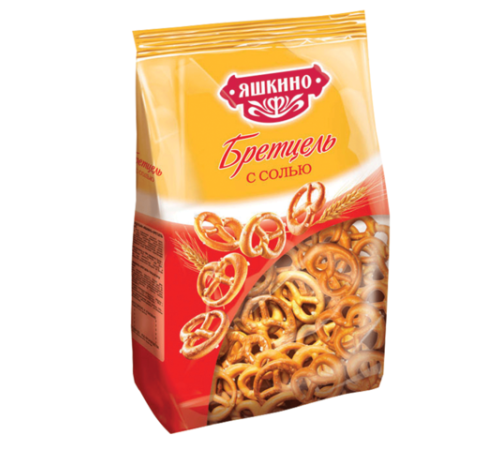 Крендельки Krutzel Бретцель Яшкино 250г*12 с солью
