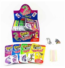 Карамель Канди Клаб Мягкая  5гр*40*(12бл) Супер Стик с тату