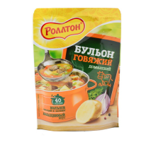 Бульон"Роллтон" говяжий  90г*24