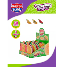 Сахарная пудра Канди Клаб 10гр*30шт*(12бл) Кислые дольки Новинка! 