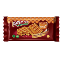 Вафли"Акульчев"Венские" 100г*22 Со сгущенкой