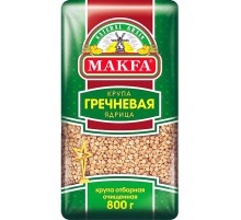 Гречка ядрица быстроразвариваемая "Макфа" 800гр*6